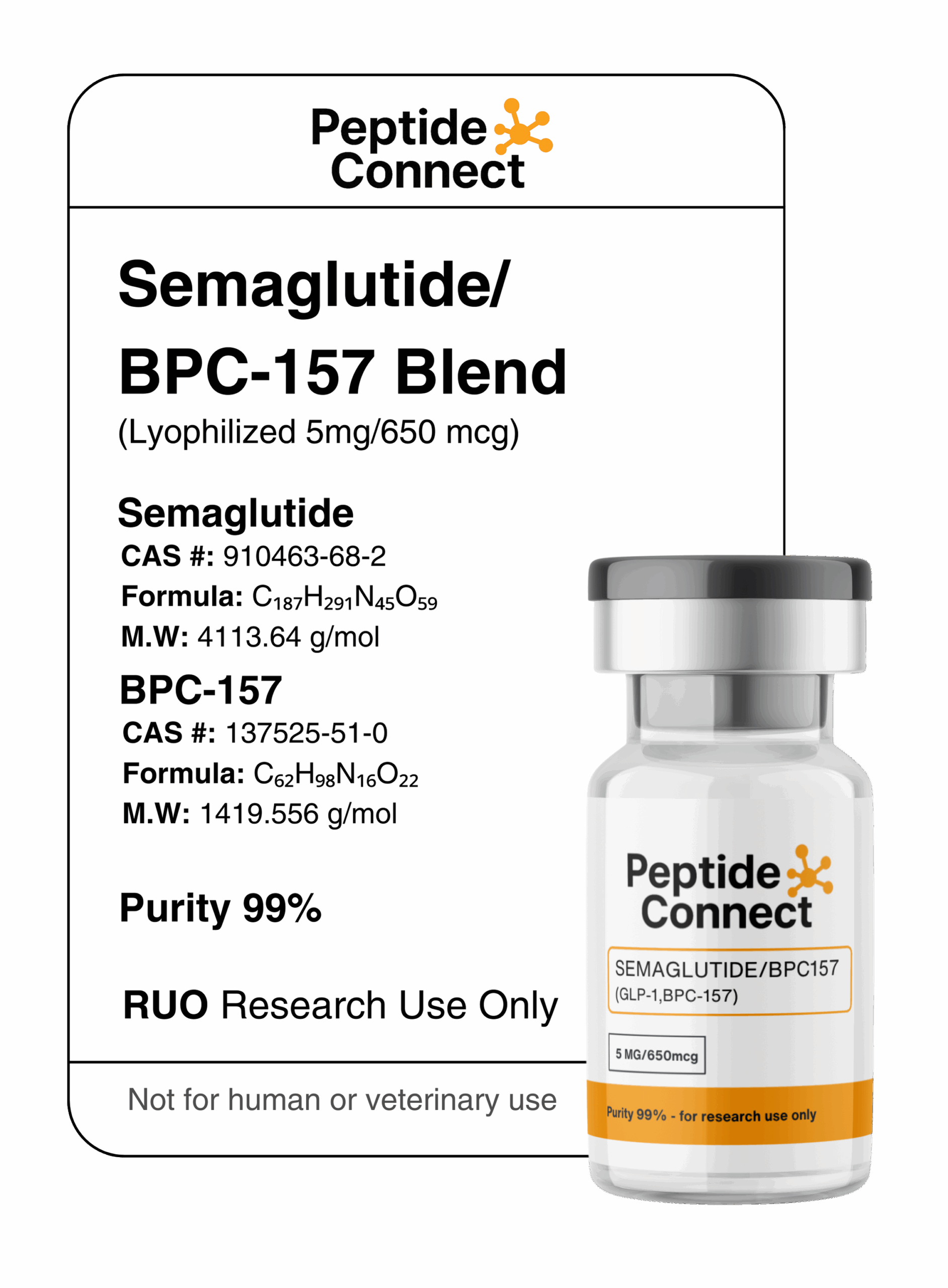 Buy Sema:BPC lyo 5mg
