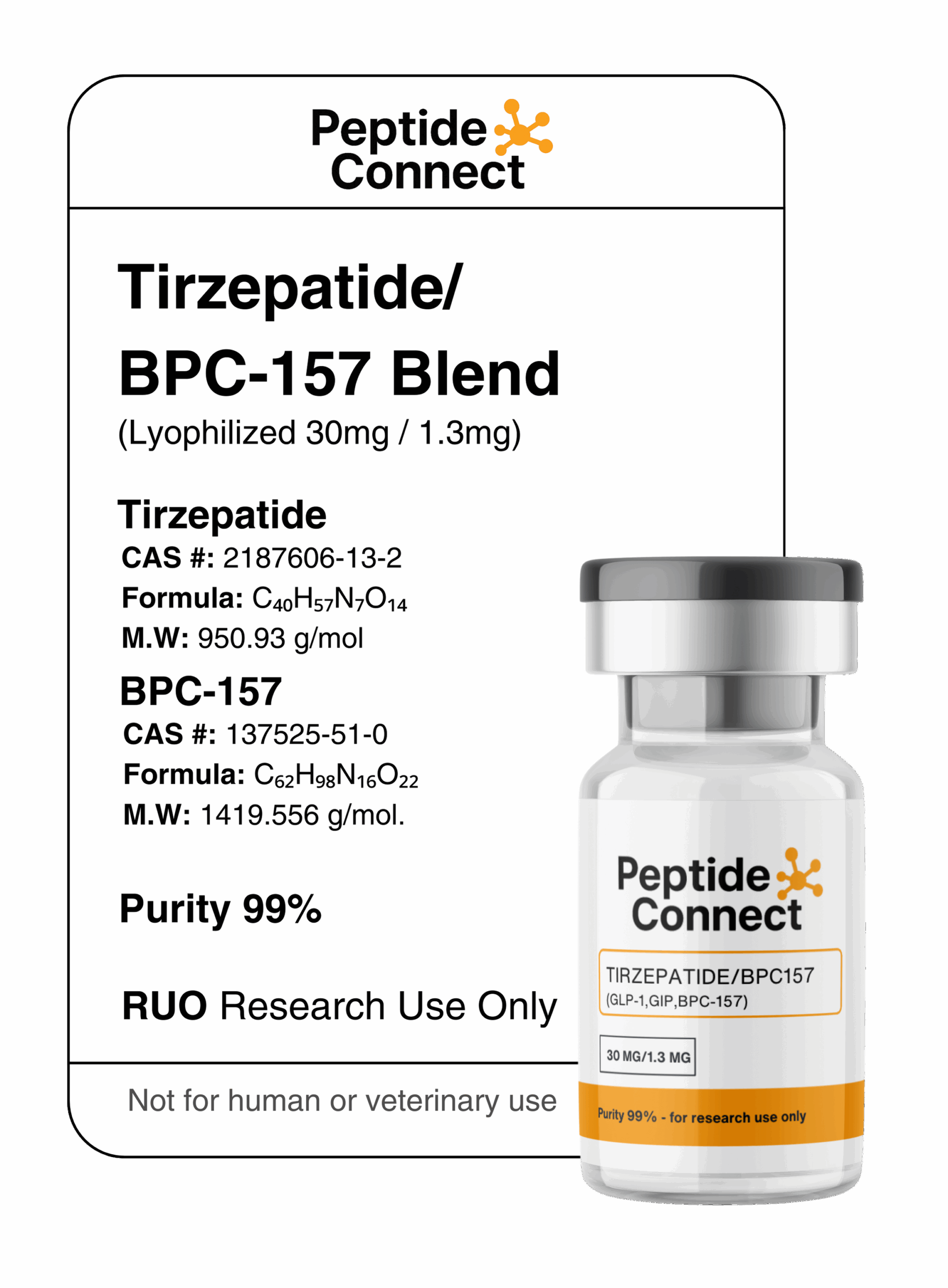 Buy Tirzepatide: BPC Lyo 30mg